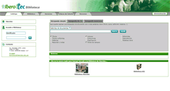Desktop Screenshot of biblioteca.iberotec.edu.pe